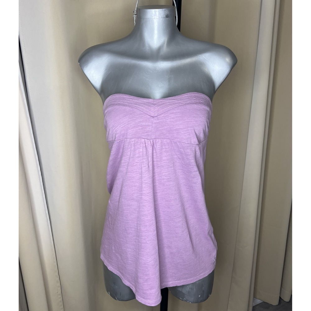 American Eagle Y2K Lilac Purple Strapless Babydoll Tube Top Coquette M